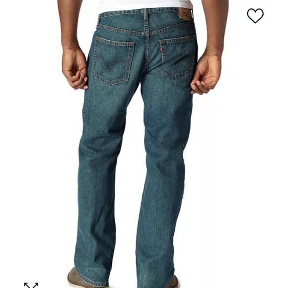 Levi’s 559 Dark wash Relaxed Straight Leg Jeans Size 34/30. NWOT - Picture 2 of 12